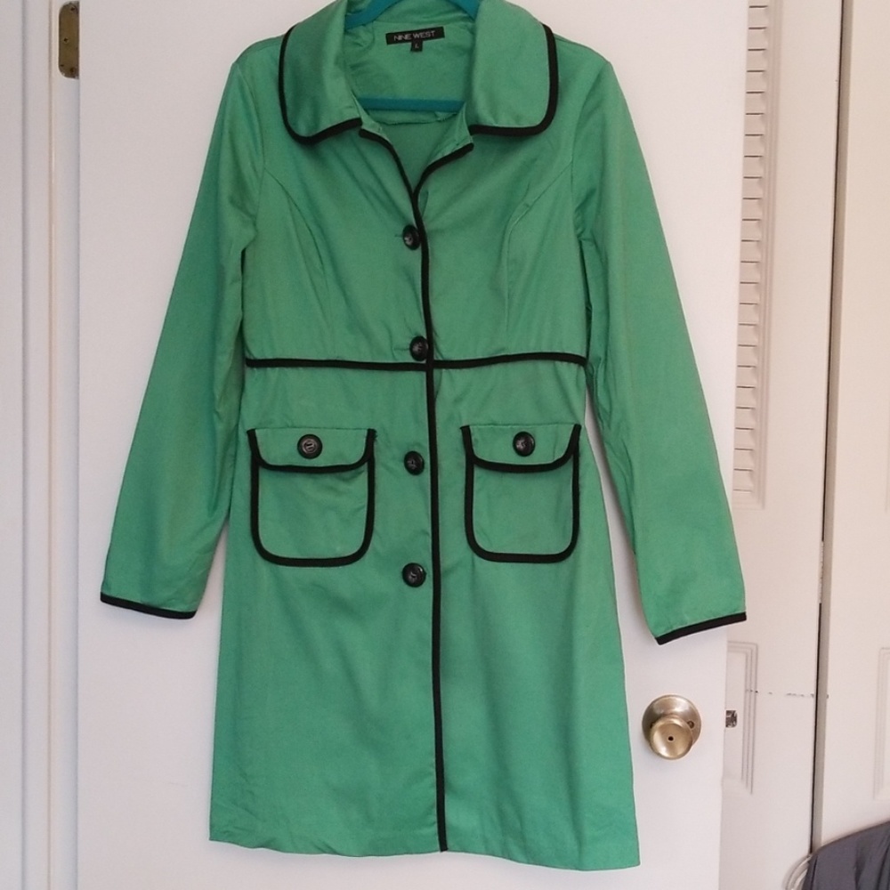 Nine West trench coat- sz L